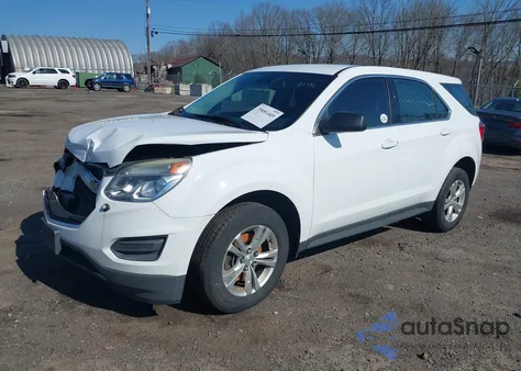 2016 Chevrolet Equinox Ls z USA, uszkodzony, nr VIN 2GNALBEK6G6345687